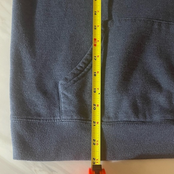 Rebellious One Women's Size L Gray Hoodie Floral Design Kangaroo Pocket Sweater - Picture 2 of 10